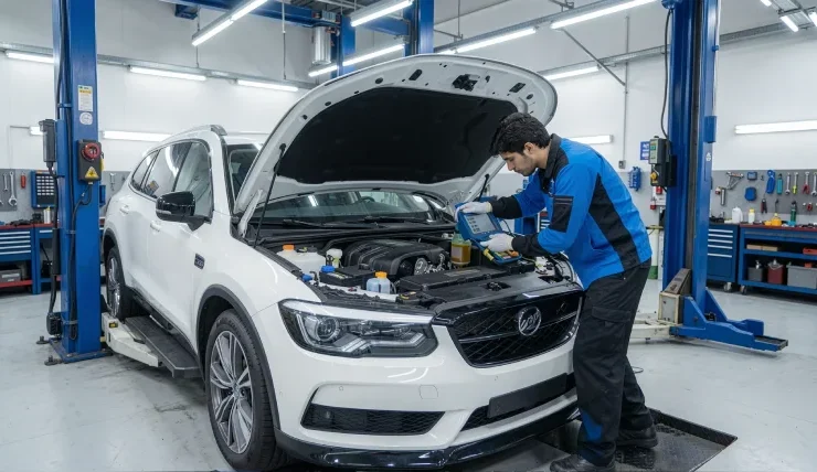 Premium Car Periodic Maintenance Service in Sharjah